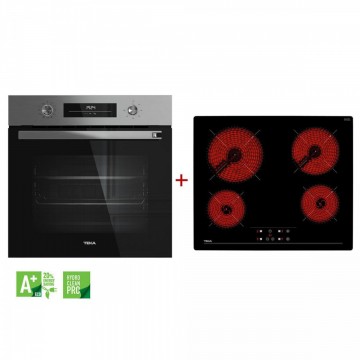 Teka Φούρνος Ηλεκτρικός Άνω Πάγκου 70lt 59.5cm HSB6466SS με Κεραμικές Εστίες TBC64010TTC Teka Φούρνος Ηλεκτρικός Άνω Πάγκου 70lt 59.5cm HSB6466SS με Κεραμικές Εστίες TBC64010TTC
